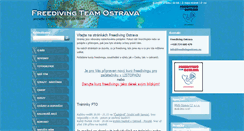 Desktop Screenshot of freedivingostrava.eu